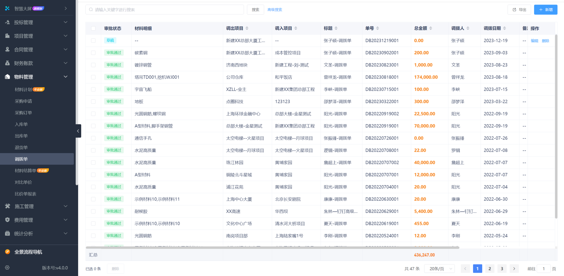 工程項(xiàng)目管理系統(tǒng)