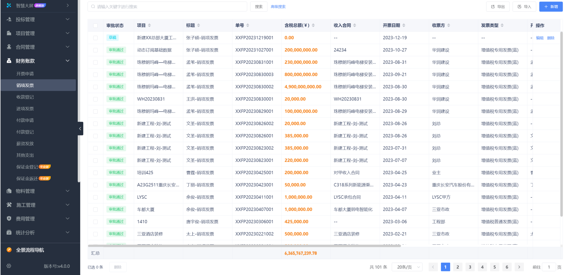 建筑現場管理系統平臺