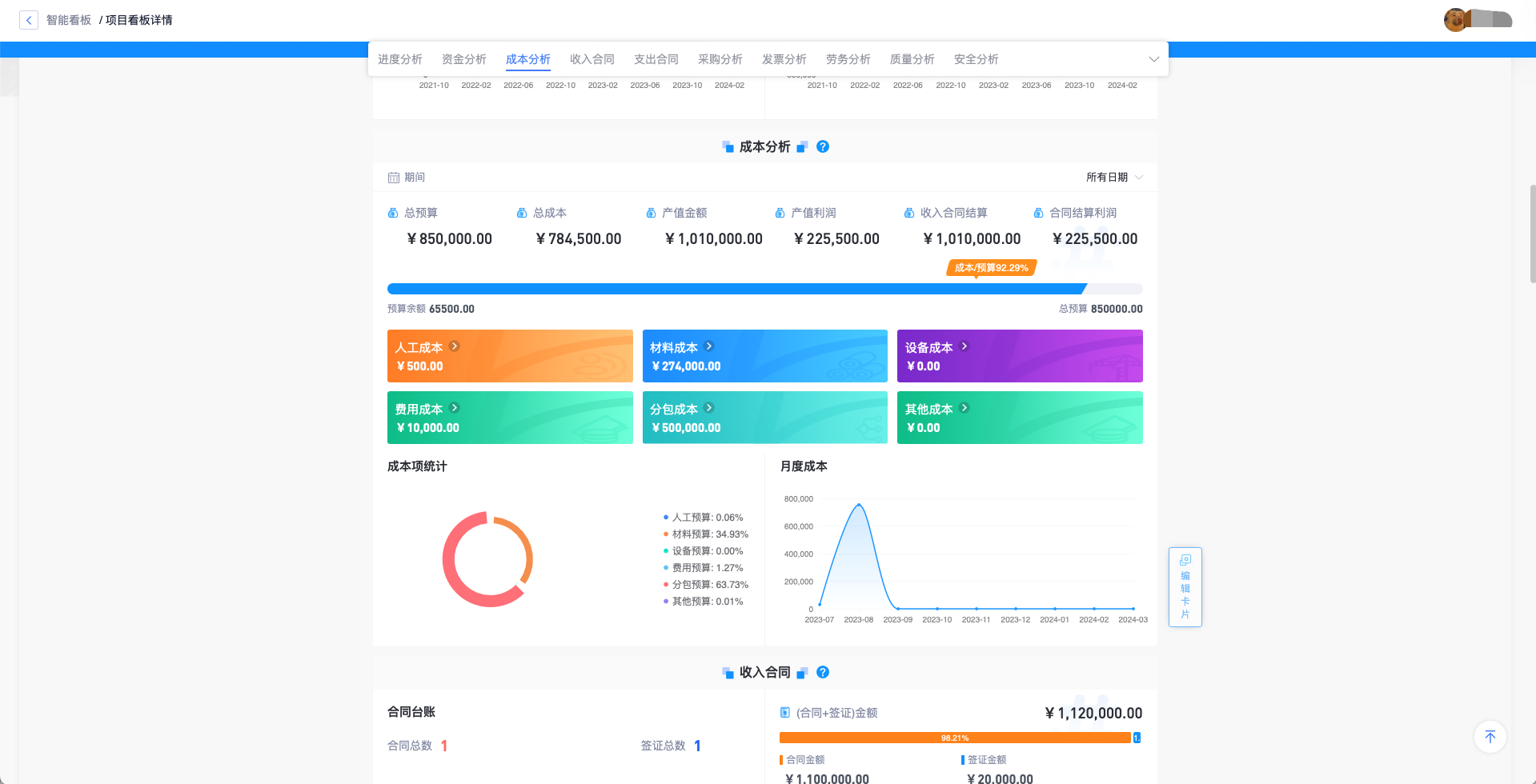 建筑工程數字化管理平臺